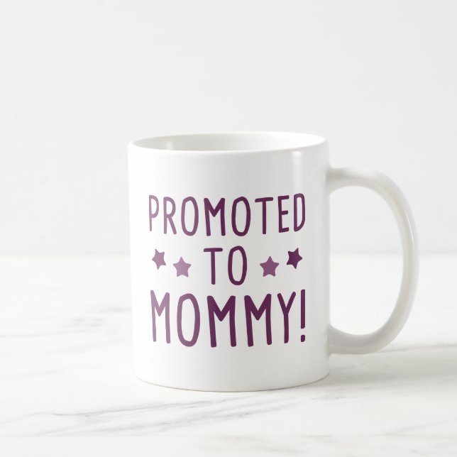 Caneca De Café Promovido A Mamães! (Direita)
