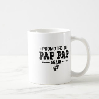 Caneca De Café Promovido A Pap Novamente Avós Por