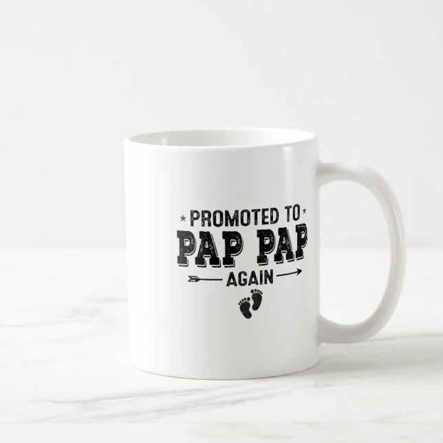 Caneca De Café Promovido A Pap Novamente Avós Por (Direita)