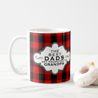Caneca De Café Promovido à verificação vermelha chique do búfalo