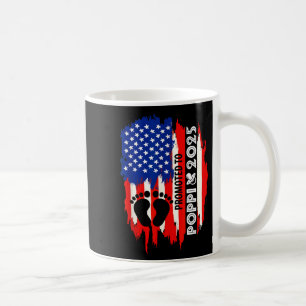 Caneca De Café Promovido a Vovô 2025 Dia dos Pais Orgulhoso Esper