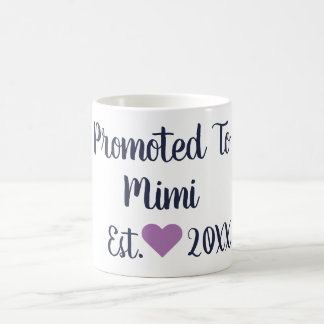 Caneca De Café Promovido Ao Marinho Mimi E Ao Mug Roxo