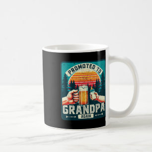 Caneca De Café Promovidos Ao Vovô Novamente Pais Da Pais Engraçad