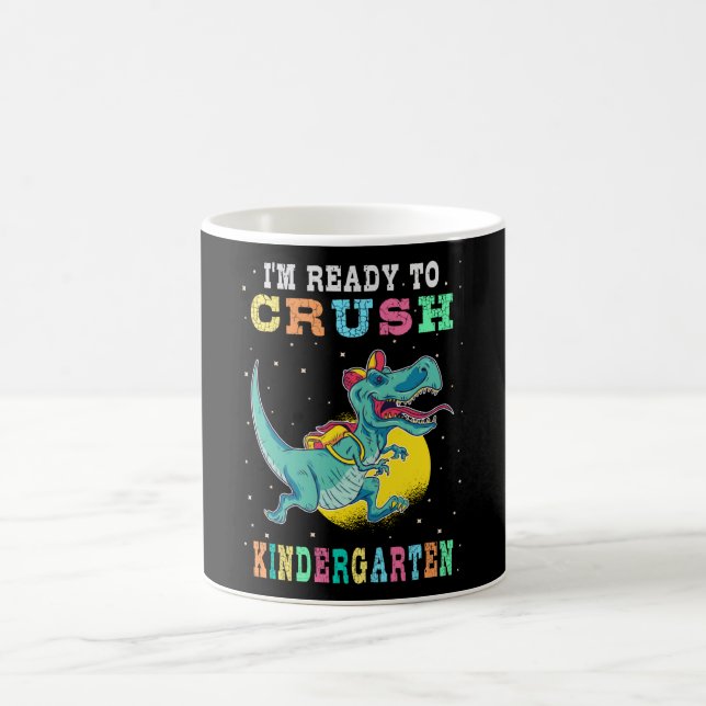 Caneca De Café Pronto para arrasar o jardim de infância (Centro)