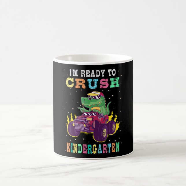 Caneca De Café Pronto para arrasar o jardim de infância (Centro)