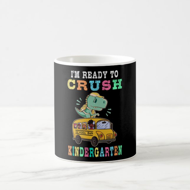 Caneca De Café Pronto para arrasar o jardim de infância (Centro)