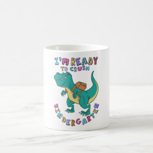 Caneca De Café Pronto para arrasar o jardim de infância