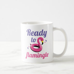 Caneca De Café Pronto Para Flamingle