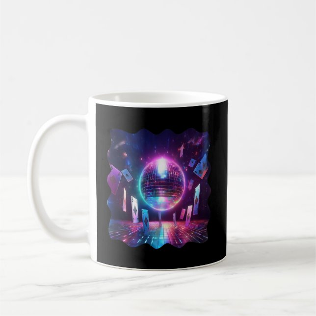 Caneca De Café Pronto Para Uma Noite De Dança E Jogo (Esquerda)