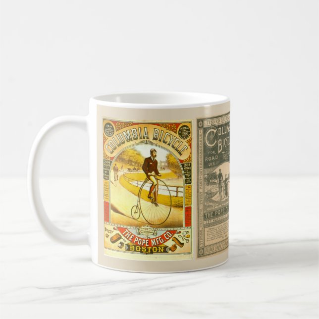 Caneca De Café Propagandas da bicicleta do Victorian (Esquerda)