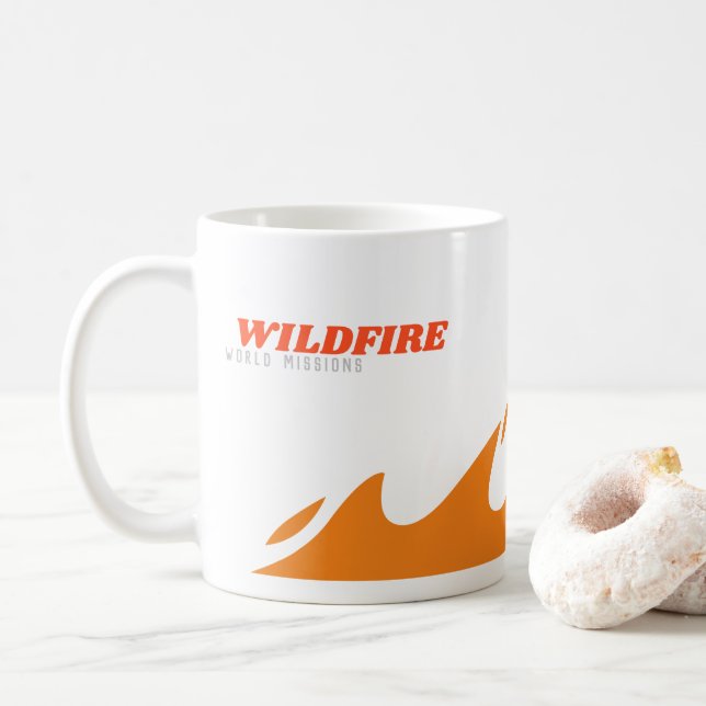 CANECA DE CAFÉ PROPAGANDO FOGO (Com Donut)