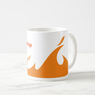 CANECA DE CAFÉ PROPAGANDO FOGO