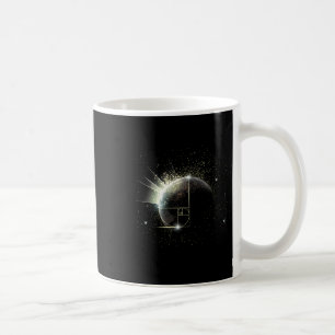 Caneca De Café Proporção Áurea Fibonacci Professor de Matemática
