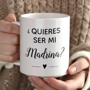 Caneca De Café Proposta de Madrina Quieres