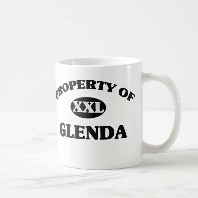 Caneca De Café Propriedade de GLENDA (Direita)