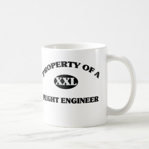 Caneca De Café Propriedade de um ENGENHEIRO de VÔO