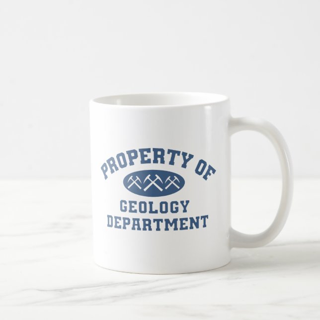 Caneca De Café Propriedade do departamento da geologia (Direita)