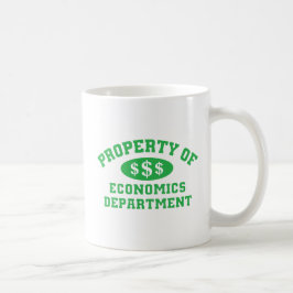 Caneca De Café Propriedade Do Departamento De Economia