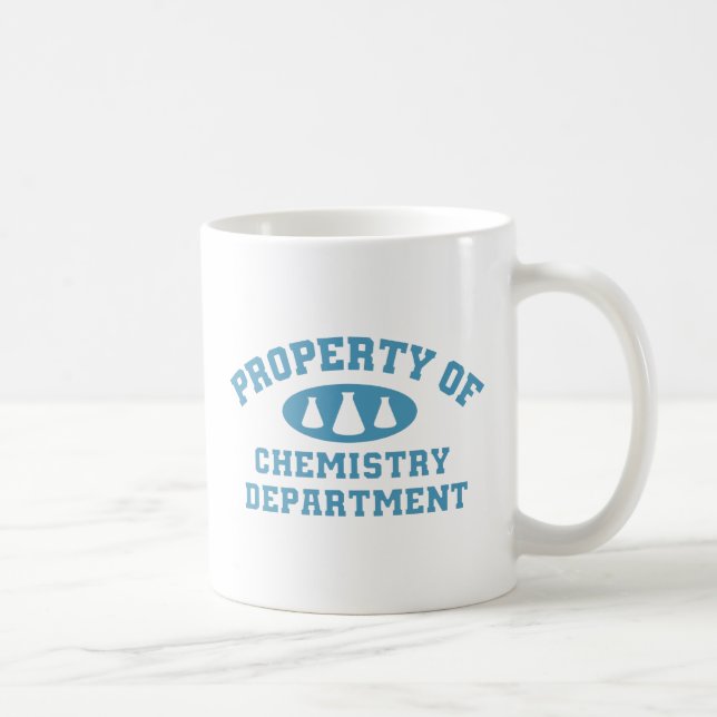 Caneca De Café Propriedade Do Departamento De Química (Direita)