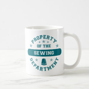 Caneca De Café Propriedade do departamento Sewing