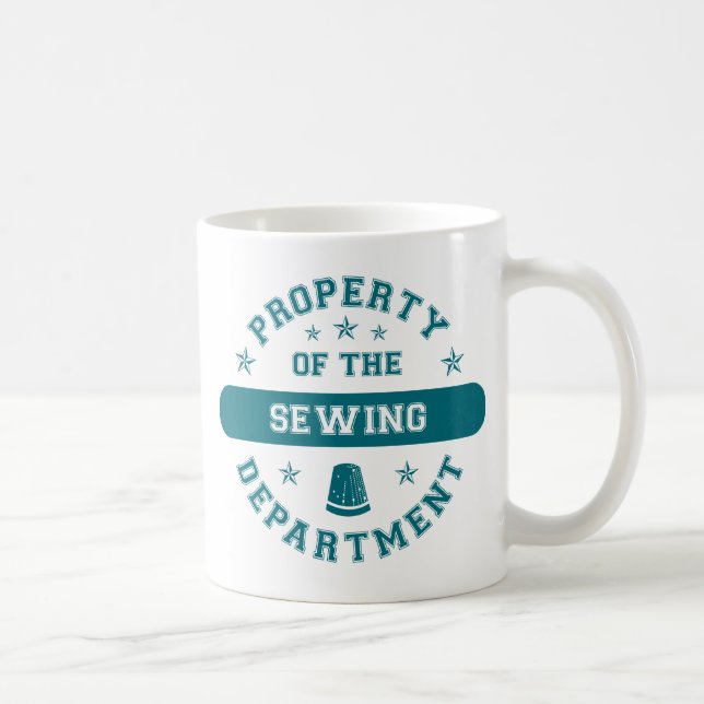 Caneca De Café Propriedade do departamento Sewing (Direita)