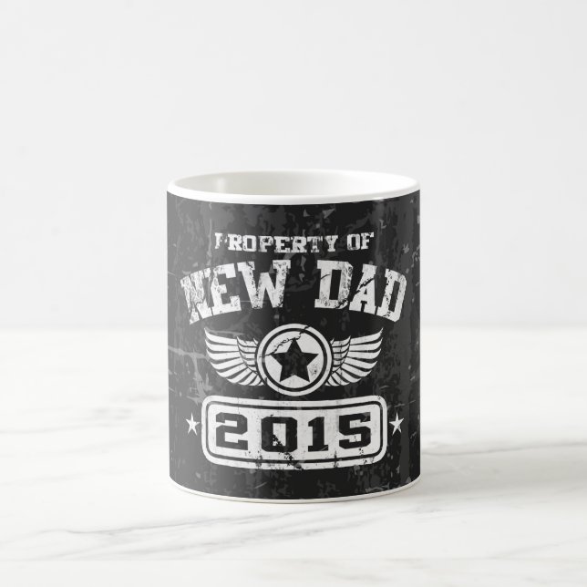 Caneca De Café Propriedade do novo papai 2015 (Centro)