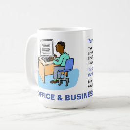 Caneca De Café Proprietário da empresa Black Male