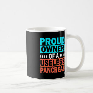 Caneca De Café Proprietário Orgulhoso De Um Awarene Para Diabetes