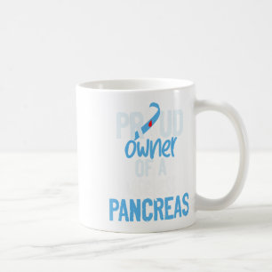 Caneca De Café Proprietário Orgulhoso De Uma Diabetes Do Tipo 1 D
