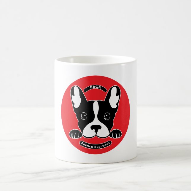 Caneca De Café Proprietários de Bulldog Franceses - Criadores - V (Centro)
