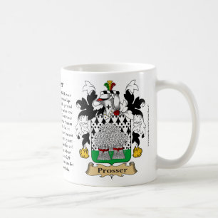Caneca De Café Prosser, a origem, o significado e a crista