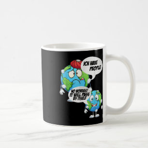 Caneca De Café Proteção Ambiental Doença Pessoas Terra