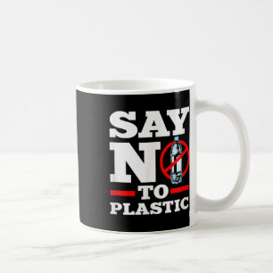 Caneca De Café Proteção Ambiental Proteção Climática Diga Não