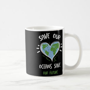 Caneca De Café Proteção Ambiental_ Salve Nossos Oceanos Salve...