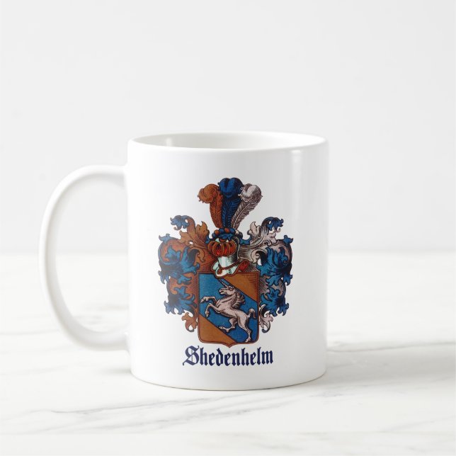 Caneca De Café Proteção da Família Ancestral para Shedenhelm (Esquerda)