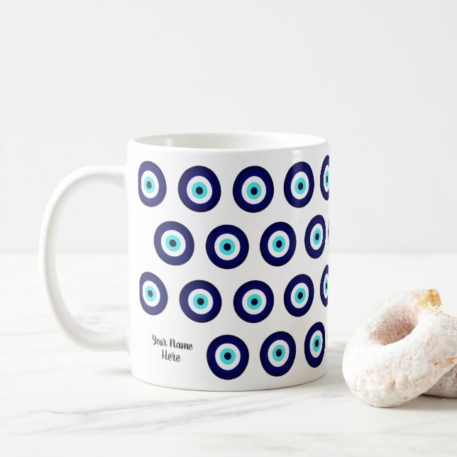 Caneca De Café Proteção dos olhos Mau (Com Donut)
