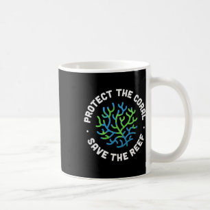 Caneca De Café Proteger O Coral Salvar O Recife - Conservati Ocea