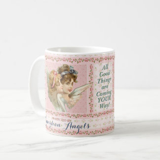 Caneca De Café Protegido por anjo-da-guarda