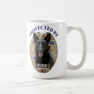 Caneca De Café Protegido por Lilly