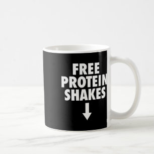 Caneca De Café Proteína Livre Agita Corpo Humor Adulto Engraçado 