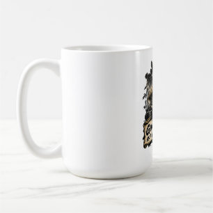 Caneca De Café Proteja a Mente como uma Casa Bem Coberta Dhammapa