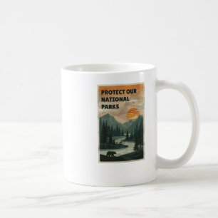 Caneca De Café Proteja Nossos Parques - Parques Nacionais Sticker