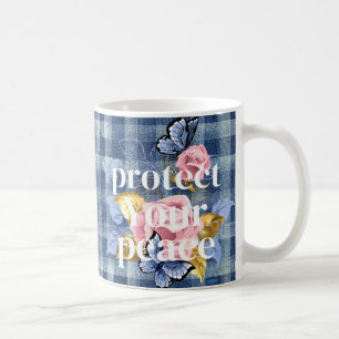 Caneca De Café Proteja o seu canhão de paz
