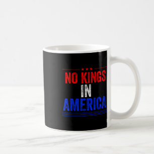 Caneca De Café Protesto Sem Reis na Bandeira da América Salva Dem