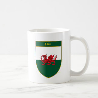 Caneca De Café Protetor da bandeira de Galês do monte