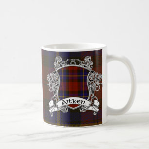 Caneca De Café Protetor do Tartan de Aitken