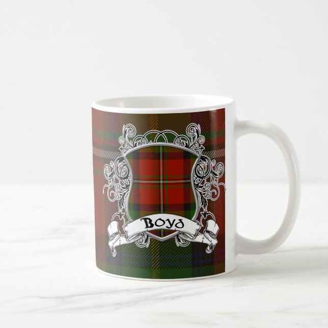 Caneca De Café Protetor do Tartan de Boyd (Direita)