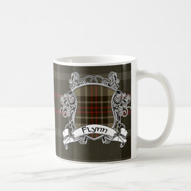 Caneca De Café Protetor do Tartan de Flynn (Direita)