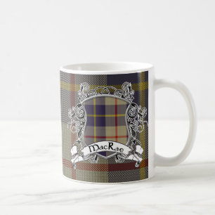 Caneca De Café Protetor do Tartan de MacRae