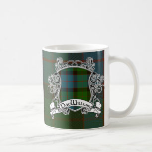 Caneca De Café Protetor do Tartan de MacWilliam